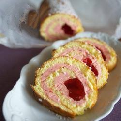 Australian Child Wrapped Fill of Bitumen of Strawberry Dessert