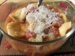 American Quick and Simple Ravioli Soup Appetizer