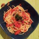 British Aldos Spaghetti Alla Puttanesca Appetizer