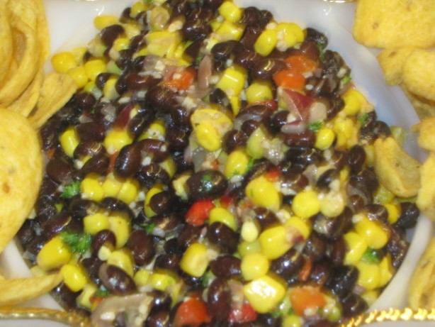 Mexican Black Bean and Corn Salsa 6 Appetizer