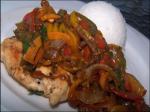 Canadian Chicken With Sweet Peppers and Balsamic Vinegar Dinner