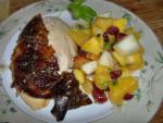 American Roasted Chicken With Citrus Salsa low Fat BBQ Grill