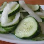 Australian Adriennes Cucumber Salad Recipe Appetizer
