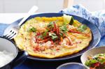 American Asian Prawn Omelettes Recipe Appetizer