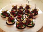Australian Chocolate Christmas Mice Cookies Dessert