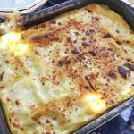 American Lasagna Cooked and Smoked Scamorza Dinner