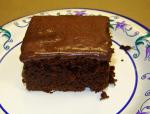 American Low Fat Chocolate Kahlua Cake 1 Dessert