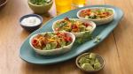 American Chicken and Avocado Ten Minute Taco Boats Dinner