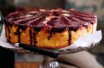 American Red Wine Pear Polenta And Ricotta Cake Recipe Dessert