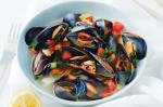 American Grilled Mussels With Tomato And Parsley Recipe Appetizer