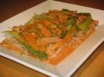 American Red Curry Pork With Apple Dinner