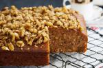 Australian Karythopita spiced Walnut Cake Recipe Dessert