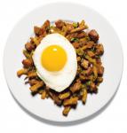 American Bbq Porkette With Fried Potatoes and Scallion Hash Recipe Appetizer