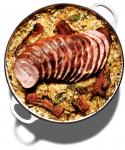 American Choucroute andporketteand Recipe Appetizer