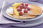 American Buttermilk Pancakes With Honeyed Ricotta Recipe Breakfast