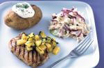 American Pork With Pineapple And Mint Salsa Recipe Appetizer