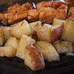 American Baked Potatoes with Rosemary and Garlic Appetizer