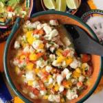 British Ceviche of Fish with Mango Dinner