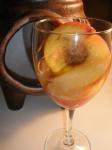 British Peaches in Spice Wine Dessert