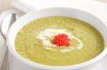 Australian Chilled Asparagus Soup With Caviar Recipe Appetizer