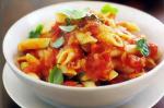 Canadian Penne With Tomato And Basil Sauce Recipe Appetizer