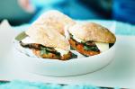 Australian Warm Veal Sage and Mozzarella Panini Recipe Breakfast