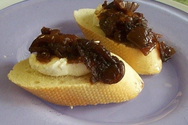 French Crock Pot Onion Confit Dinner