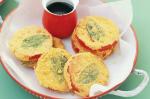 American Pomodori Fritti polentacoated Fried Tomatoes Recipe Appetizer