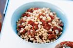 American Tomato Coriander And White Bean Salad Recipe Appetizer