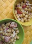 American Chickpea and Tahini Salad Appetizer