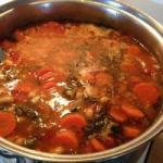 British White Bean Soup from Tuscany ribollita Appetizer