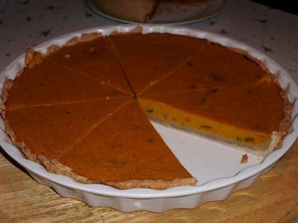 Canadian Golden Pumpkin Custard Pie Dinner