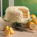 Australian Triplelayer Lemon Cake Dessert
