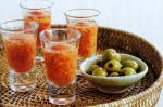 Australian Gazpacho Vodka Shots Recipe Appetizer