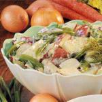 Australian Sugar Snap Potato Salad Appetizer