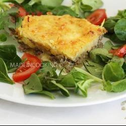 French Hachis Parmentier french Minced Beef Casserole Appetizer