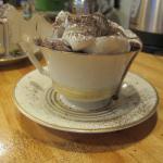 French Hot Chocolate with Rum Appetizer