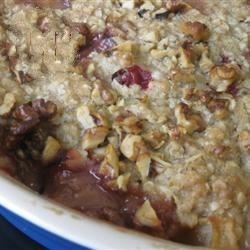 Australian Apple Cranberry and Pear Crisp Recipe Dessert