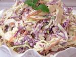 American Cabbage and Apple Slaw Appetizer