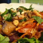 American Thai Peanut Chicken Stir-fry Salad Appetizer