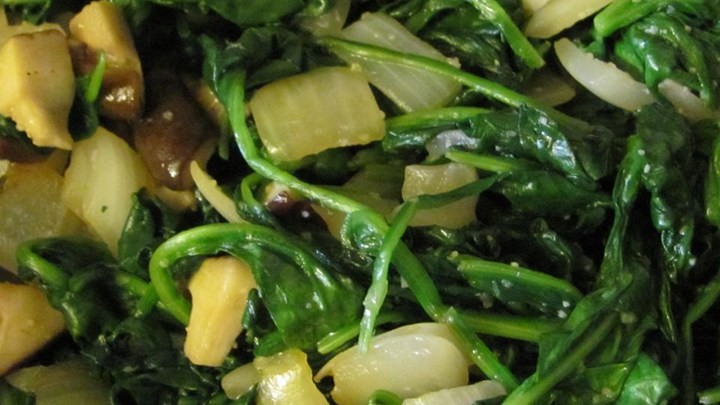 Cameroonian Cameroonian Fried Spinach Recipe Appetizer