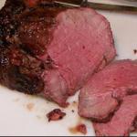 French Roast Beef Tenderloin with Port Sauce BBQ Grill