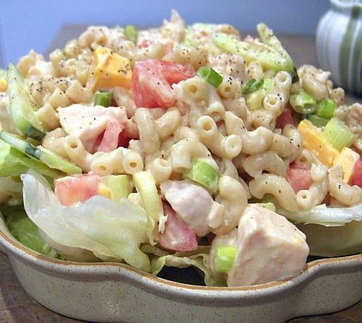 Italian Chicken Macaroni Salad 2 Appetizer