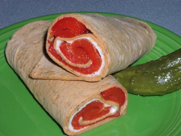 Italian Low Fat Italian Chili Rellenos Wrap Appetizer