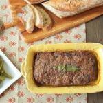 French Chicken Liver Pate with Morieljes Appetizer