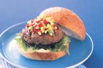 Australian Beef Burgers With Roast Capsicum Salsa Recipe Appetizer