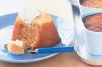 Australian Individual Pear And Ginger Puddings Recipe Dessert