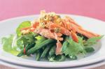 Australian Smoked Ocean Trout Carpaccio With Bean Salad Recipe Dinner