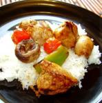 Malaysian Spicy Skewered Chicken Dinner