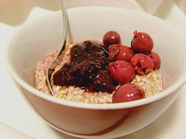 Canadian Cherry Vanilla Oatmeal 1 Dessert